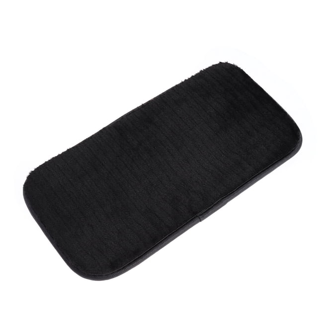 MasteelfCA 1PC Car Armrest Box Pad Cover Auto Interior Arm Rest Seat Covers Pad (Black, Random Back Color)