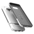 thumbnail image 2 of Galaxy S8 Case, Rebel Series Heavy Duty (dual-layer) Impact Armor by Encased (Gray), 2 of 3