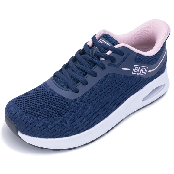 Artlea Womens Wide Toe Box Shoes Walking Sneakers with Arch Support Slip On Fashion Tennis Shoes for Long-time Walking, US Size 7