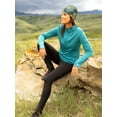 thumbnail image 6 of Terry Cycling Jersey Womens Tulip Thermal Long Sleeve Bike Top for Women, Cool Weather Riding, Reg & Plus, 6 of 9