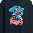 thumbnail image 3 of Disney - Mickey, Goofy, Donald Seize Vibes - Men's Long Sleeve Graphic T-Shirt, 3 of 5