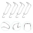 landege 8Pcs Durable Garden Stakes Connector Clips Useful Garden Pipe
