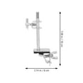 thumbnail image 2 of RUNROTOO Snare Drum Hoop Clamp Cowbell Extension Holder High Hardness for Drum Kit 1Pack, 2 of 8