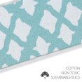 thumbnail image 5 of SussexHome Floral Design 9" X 28" Stair Treads - 150 % Cotton Anti-Slip Carpet Strips for Indoor Stairs-Easy to Install Stair Treads with Double Adhesive Tape-Safe, Extra-Grip, 15-Pack-Teal, 5 of 8