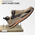 thumbnail image 3 of AUXDIQ Safety Trainers Men's Steel Toe Cap Trainers Lightweight Safety Shoes for men Breathable Work Boots, 3 of 5