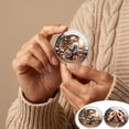 thumbnail image 1 of Ke1Clo Commemorative Coin, Exquisite Metal Relief Ornament for Protection Blessing, 4cm Collectible Gift with Polished Finish for Birthday Baptism Holiday, 1 of 7