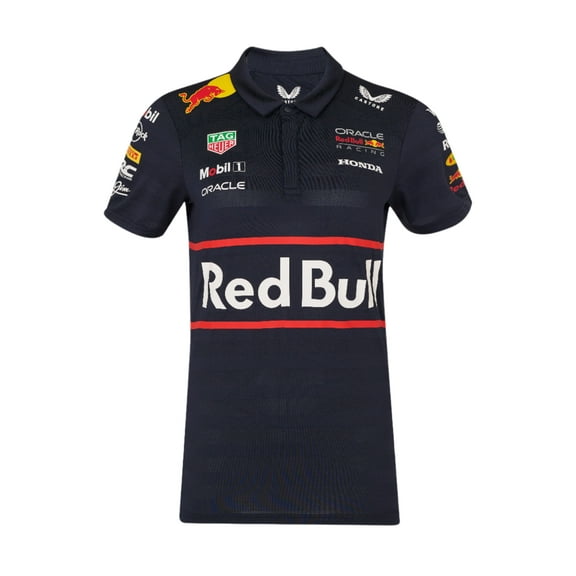 Red Bull Racing F1 Women's 2025 Team Polo Shirt- Navy