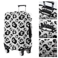 thumbnail image 5 of Black White Cow Pattern Luggage Cover Fashion Suitcase Cover Baggage Covers Fit 25-28 Inch Luggage (Go Travel), 5 of 5