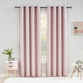 thumbnail image 5 of Flowpartex Pink Pom Pom Blackout Thermal Curtains for Girls Room Light Blocking Grommet Drapes, 52"W x 63"L 2 Panels, 5 of 6