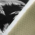 thumbnail image 6 of FREEAM Hawaiian Palm Tree Black Doormats Bathroom Floor Mat Lightweight Non-Slip Area Rugs Entrance Front Door Rug for Outdoor Garden Kitchen Bedroom 23.6" x 15.7", 6 of 7