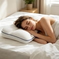 thumbnail image 6 of Posture Pillow for Neck and Shoulder, 2026 Ergonomic Sleeping Cooling Pillow with 5-Zone Support for Back Side and Stomach Sleepers(Pillow + Pillowcase), 6 of 9