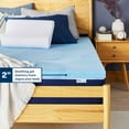 thumbnail image 4 of Sleep Innovations 2 Inch Gel Memory Foam Mattress Topper, California King, Cool Comfort, 4 of 8
