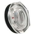 G3/4 Male Thread Air Compressor Fittings Clear Plastic Oil Sight Glass
