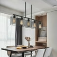 thumbnail image 4 of Industrial 5-Light Pendant Lamp Metal Ceiling Light Kitchen Island Fixture E26, 4 of 10