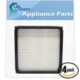 thumbnail image 1 of 4-Pack Replacement Dirt Devil UD70220RM Vacuum HEPA Filter and Foam Filter Insert - Compatible Dirt Devil 304708001, F59, F66 HEPA Filter and Foam Filter Insert, 1 of 4
