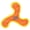 Orange, variant on DuraForce Jr Boomerang Orange-Yellow