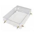 thumbnail image 2 of Lucite Large Gold Stud Tray, 2 of 2