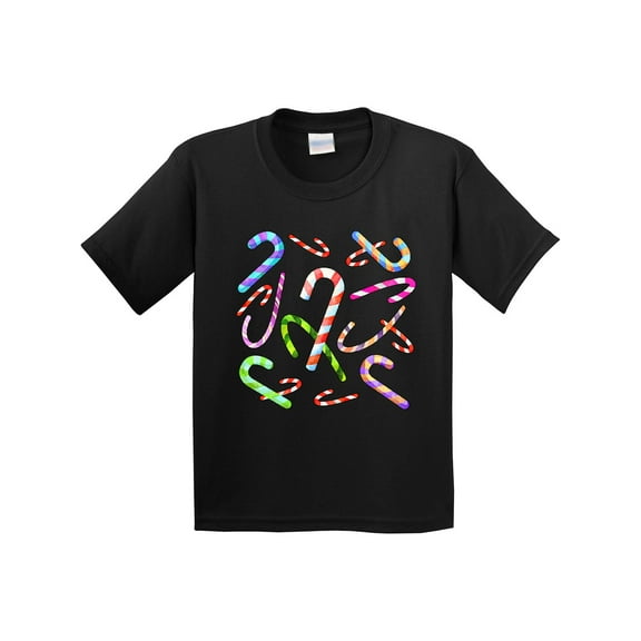 Inktastic Candy Cane Party Youth T-Shirt
