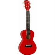 Oscar Schmidt OU1CRD-A-U Concert Ukulele, Red