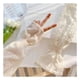 thumbnail image 2 of Cubierta de brazo de seda de hielo protección solar mangas de burbuja plisadas accesorios de verano para mujer Beige, 2 of 10