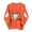 Orange_B, variant on gbyLJF Womens Halloween Cute Ghost Sweatshirts Pumpkin Graphic Crewneck Pullover Soft Fleece Funny Aesthetic Party Sweater