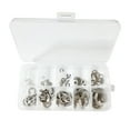 thumbnail image 1 of 120PCS Stainless E Shape Clip Circlip Pin Retaining Snap R-ing Assorted Kit 1.5mm-10mm Portable, 1 of 7