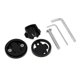 thumbnail image 2 of Bicicleta GPS Cronómetro Conjunto De Soporte De Soporte Para Montaje En Computadora Ciclo MTB Tapa Del Vástago Negro Soledad Tapa superior del vástago de bicicleta, 2 of 9
