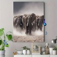 thumbnail image 4 of Qisvanset 12x16 Inch Funny Black Dog Portrait Canvas Print Wall Art, 4 of 5