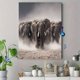 thumbnail image 4 of Qisvanset 12x16 Inch Funny Black Dog Portrait Canvas Print Wall Art, 4 of 5