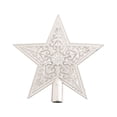 thumbnail image 1 of ¡Ahorros navideños! Adornos navideños Accaprate de 5.9 pulgadas, estrella plana para la punta del árbol, decoración navideña dorada, estrella brillante para la punta del árbol, decoración navideña, 1 of 8