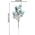 thumbnail image 7 of Viworld Artificial Baby Breath Flowers Fake Gypsophila Bouquets 6 Pcs Faux Silk Flower Real Touch Flowers for Wedding Farmhouse Decor DIY Home Party Office Kitchen Hotel Bathroom Garden Blue, 7 of 7