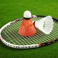 thumbnail image 4 of Badminton Birdies For Workout Fitness, Natural Cork Base Shuttlecocks Ensuring Stability In Every Stroke, Stiff Construction For Enhanced Durability And Control, Suited For Both, 4 of 5