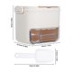 thumbnail image 2 of Ice Cube Tray Mold for Kitchen Use with Stackable Spill Resistant Lids, 2 of 5