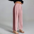 thumbnail image 4 of ZyeKqe Plus Size Dress Pants for Women High Waisted Business Casual Pants Wide Leg Office Work Trousers, 4 of 7