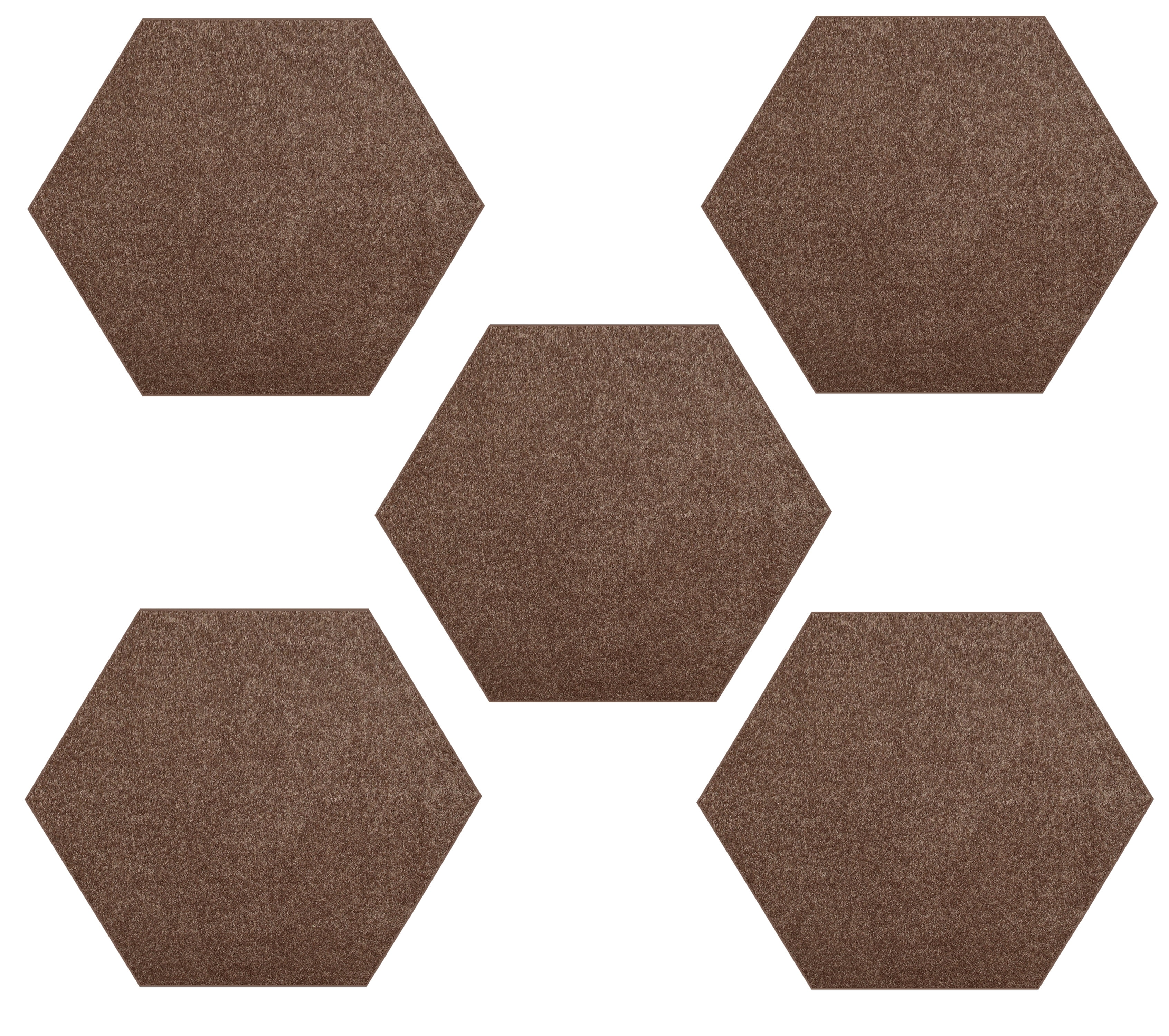 Brown Color Rug Furnish My Place Modern Plush Solid Brown Color Rug - Pets and Kids ...