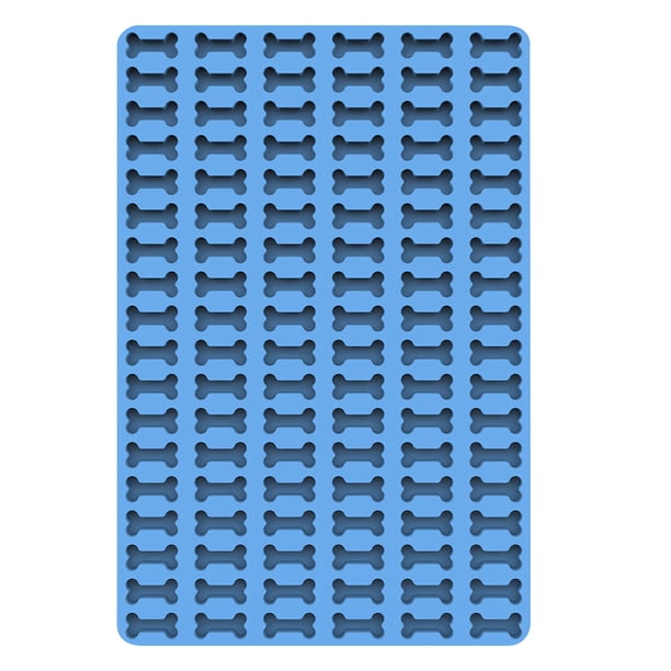 Molde para hacer galletas Molde de silicona para hacer chocolate Bandeja de rejillas Molde para hornear galletas para manualidades DIY, Hueso de animal, Azul sidaley HA004830-03