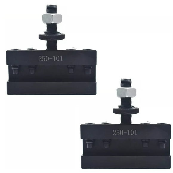 MYG 2 Pcs AXA 1 250-101 Support de Poteau à Changement Rapide pour Tour CNC