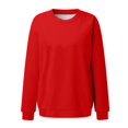 thumbnail image 4 of Sweatshirt for Women Chuancc Womens Oversized Sweatshirts Cute Crewneck Fleece Pullover Tops Winter Outfits Fashion Clothes 2024 Fleece Sweatshirts for Women Oversized Sweatshirt for Women, 4 of 7