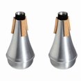 thumbnail image 1 of 2X Trumpet Mute , Aluminum Trumpet Practice Mute, 1 of 7
