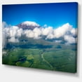 thumbnail image 2 of Vue Aérienne du Mont Kilimandjaro - Impression sur Toile Paysage, 2 of 4