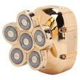 thumbnail image 1 of Afeitadora De Cabeza Eléctrica, Afeitadora Eléctrica De 5 W Portátil De Carga Rápida Inalámbrica Con 6 Cuchillas Para Uso De Viaje Para El Hogar, 1 of 8