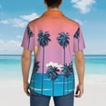thumbnail image 6 of Haiem Beach With Palm Trees Men'S Pajama Pants Ultra Lightweight Pjs Bottoms Sleepwear Bottom Pants With Pocket Drawstring-Small, 6 of 9