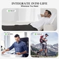 thumbnail image 5 of Plantar Fasciitis Night Splint, Upgraded Adjustable Foot Brace with Arch Cushion for Pain Relief, Achilles Tendonitis, Foot Drop & Heel Spur, Comfortable Day & Night Support (Black, 1PC), 5 of 7
