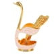 thumbnail image 4 of 6Pcs Aluminum Coffee Spoon Set with Swan Base Holder for Dessert Ice Cream Tea Spoon Set, 4 of 5