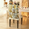 thumbnail image 4 of Hometravel Christmas Chair Back Covers, 3D Style Dining Room Chair Decor, Festive Themed Seat Covers for, 4 of 6