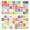 Multicolor 1", variant on Uxcell 2" Consecutive Number Stickers 1 Set Self Adhesive Number Decals Blue