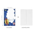 thumbnail image 4 of Koyal Wholesale Kids Fill in the Blank Thank You Cards 20 Cards Including Envelopes Superhero Comic Theme, 4 of 5