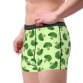 thumbnail image 2 of Vsdgher Broccoli Vegetables Pattern Men's Boxer Brief Underwear,Soft Funny Underwear for Men-Medium, 2 of 5