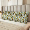 thumbnail image 2 of Fotbe Bees and Flower Funda para Almohada Corporal con Diseño, Funda de Microfibra Ultrasuave de 20x54 Pulgadas, Ropa de Cama Elegante, 2 of 7