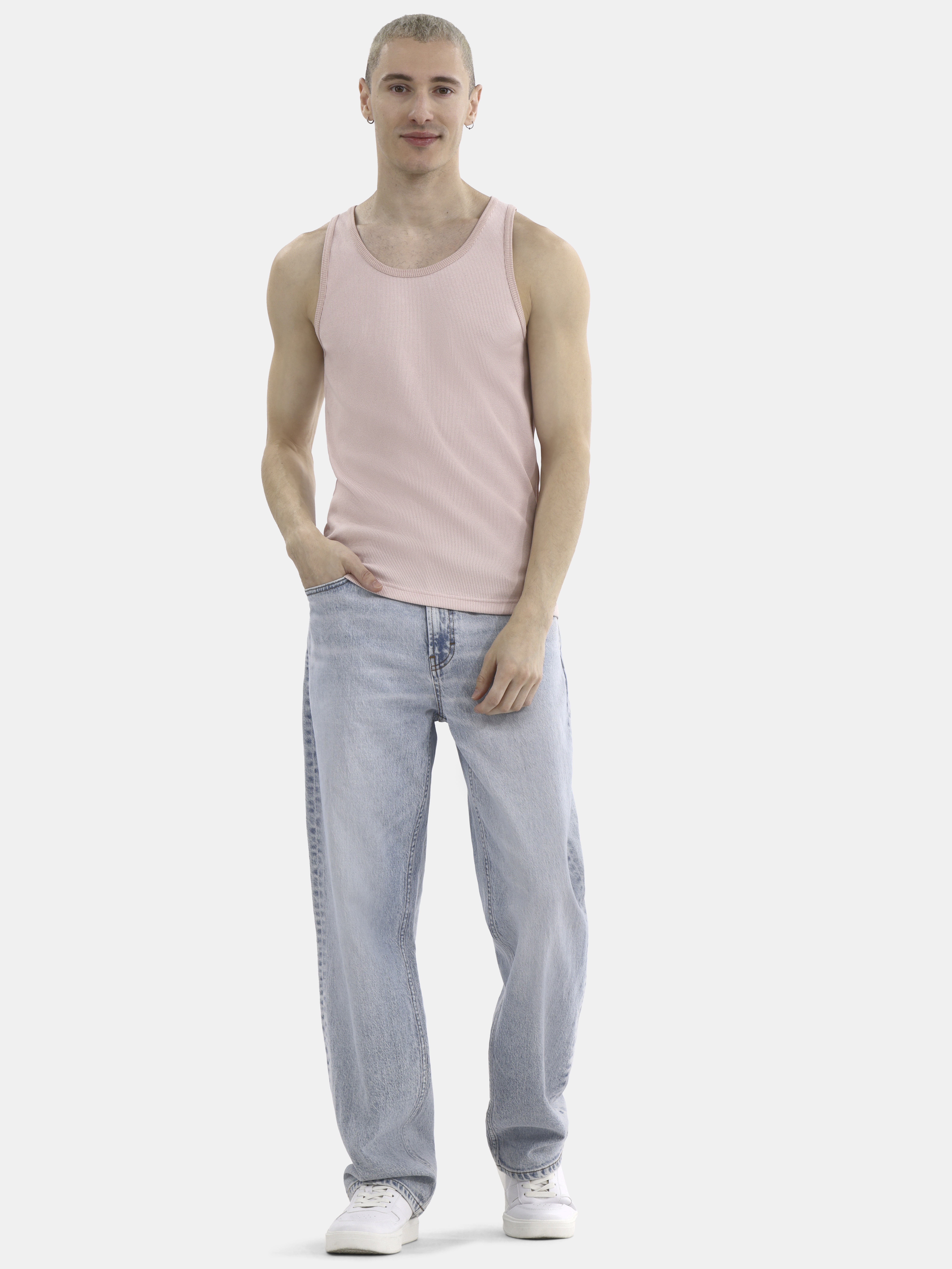 No Boundaries Warms Basic Tank Top, 3-Pack, Men's